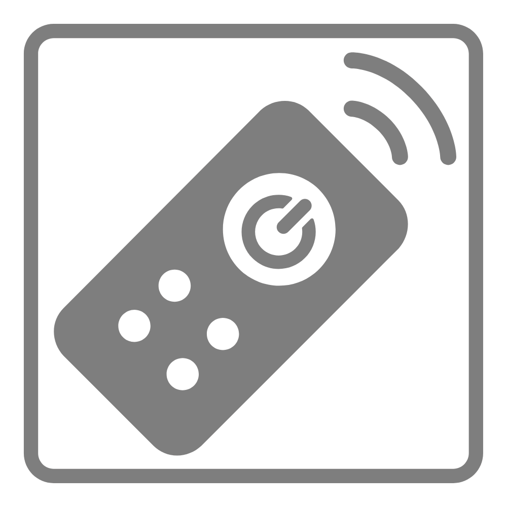 Wireless Remote Included Icon